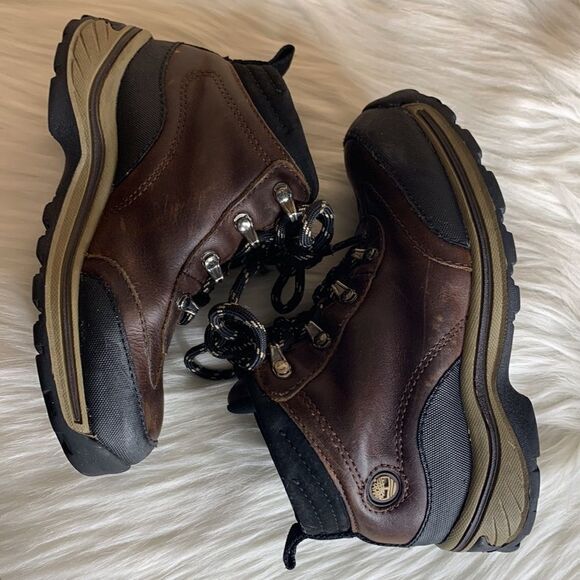 Timberland Leather Boots Sneakers Size 11 - Picture 8 of 9